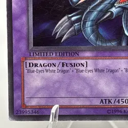 ULTRA RARE Blue-Eyes Ultimate Dragon JMP-EN005 Yugioh Jump Limited Light Play MP - Image 4