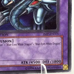 ULTRA RARE Blue-Eyes Ultimate Dragon JMP-EN005 Yugioh Jump Limited Light Play MP - Image 5