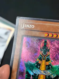 Yugioh Jinzo PSV-000 Secret Rare REVERSE FOILLING HP - Image 4