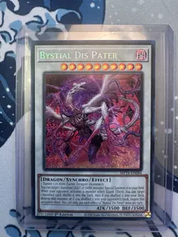 Bystial Dis Pater Prismatic Secret Rare 1st Edition MP24-EN084 Yugioh - Image 1