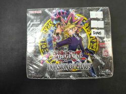 Yugioh Invastion of Chaos 25th Anniversary Reprint Booster Box DAMAGED BOX - Image 1