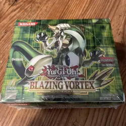 Yugioh Blazing Vortex 1st edition Box Sealed 24 Packs/box - Image 1