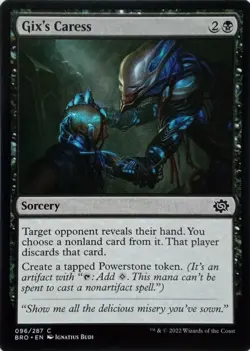 096/287 GIX'S CARESS COMMON THE BROTHER'S WAR MTG CARD - Image 1
