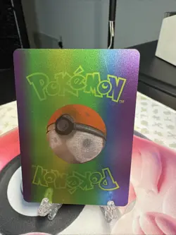 M Lucario Ex Hp690 Rainbow Foil Fan Art Display Card Justified 💥💥💥💥￼ - Image 2