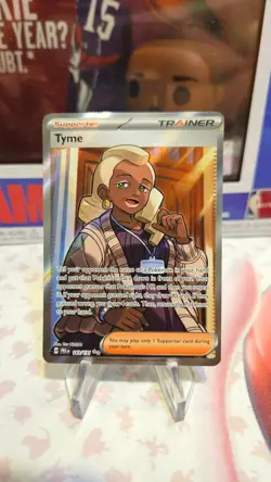2025 Tyme Trainer 143/131 Prismatic Evolutions Full Art Pokemon Card - Image 1
