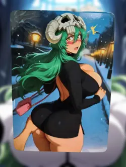 Nel tu Bleach Anime Waifu Sexy Goddess Doujin Hentai Lewd Card - Image 1
