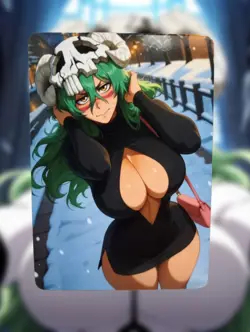 Nel tu Bleach Anime Waifu Sexy Goddess Doujin Hentai Lewd Card - Image 1