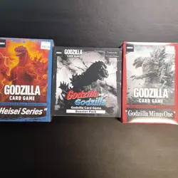 Godzilla Card Game English booster box + Minus One & Heisei Series Starter Deck - Image 1
