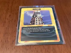Dalek Exterminate Flash Doctor Who CCG TCG Card Game PROMO Dr Davros - Image 1