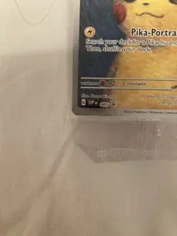 Sealed In Package Pokemon Van Gogh Pikachu with Grey Felt Hat 085 Promo Card - Image 4