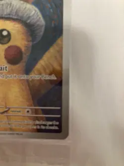 Sealed In Package Pokemon Van Gogh Pikachu with Grey Felt Hat 085 Promo Card - Image 5