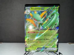 2025 Pokemon TCG Serperior ex 003 S&V Black Bolt Ultra Rare Card NM+ - Image 1