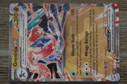 Pokemon TCG Greninja ex (GameStop Metal Card) 106/167 Near Mint - Image 2