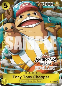 One Piece TCG Offline Regional Finalist Card Set 2025 Vol.2 ONLY Chopper - Image 1