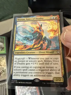 MTG - Veyran, Voice of Duality - Outlaws of Thunder Junction Commander 0248 T224 - Image 1