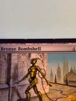 1x Bronze Bombshell Dissension Regular - Rare - Artifact Creature MTG - Image 2