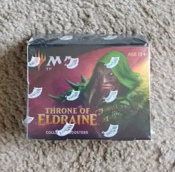 MTG Throne of Eldraine Collector Booster Box - Sealed Magic Great Condition - Image 1