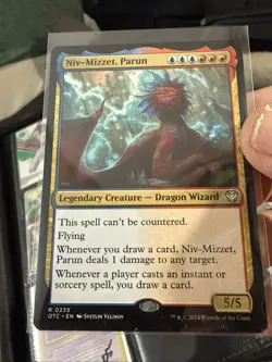 MTG Niv-Mizzet, Parun - Outlaws of Thunder Junction Commander #235 T211 - Image 1