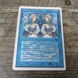 Magic The Gathering MTG Vesuvan Doppelganger Unlimited Ed. 1994 HP Fair Ungraded - Image 1