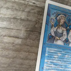 Magic The Gathering MTG Vesuvan Doppelganger Unlimited Ed. 1994 HP Fair Ungraded - Image 3