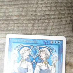 Magic The Gathering MTG Vesuvan Doppelganger Unlimited Ed. 1994 HP Fair Ungraded - Image 5