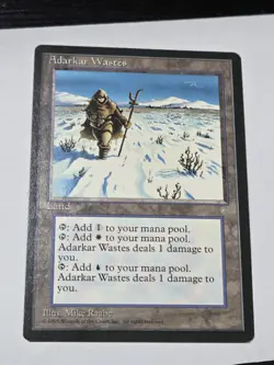 Adarkar Wastes - Ice Age Mtg Near Mt To Mt - Image 1