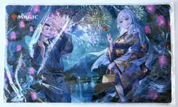 Mtg Wandering Emperor's Summer Festival Playmat FUZICHOCO Magic The Gathering - Image 1