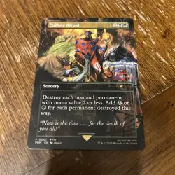 Culling Ritual Final Fantasy Borderless Art Promo PRM WPN NM MTG - Image 1