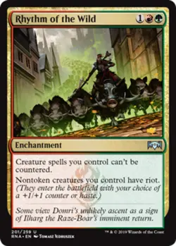 Hero Deal, English - 1 x MTG Rhythm of the Wild Ravnica Allegiance - Image 1