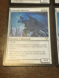 4x Celestial Ancient NM Playset English MTG - Dissension - Image 5
