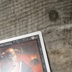 Magic The Gathering MTG Demonic Tutor Revised 3rd Edition 1994 MP Good Ungraded - Image 5