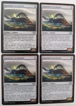 Luxurious Locomotive x 4 - Outlaws of Thunder Junction - #244 - MTG - NM - Image 1