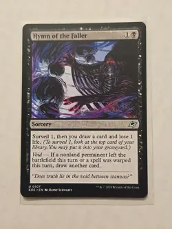 Hymn of the Faller - Edge of Eternities - NM - MTG Magic - Uncommon - Sorcery - Image 1