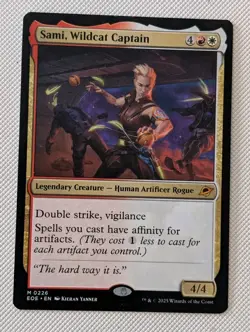MTG Edge Of Eternities Mythic SAMI, WILDCAT CAPTAIN NM - Image 1