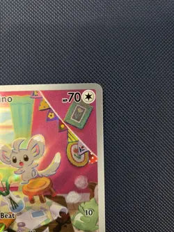 Minccino 182/162 Illustration Rare Temporal Forces Pokemon TCG Card - Near Mint - Image 3
