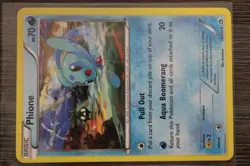 Pokemon TCG Phione 36/113 Legendary Treasures Regular Black and White - Image 2