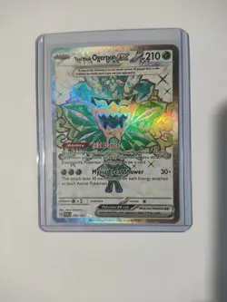 2024 POKEMON SV TWILIGHT MASQUERADE TWM EN TEAL MASK OGERPON Ex #190/167 - Image 1