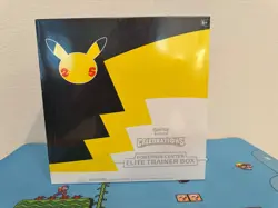 Pokemon Center Celebrations Elite Trainer Box BRAND NEW SEALED TCG ETB Pokemon - Image 1