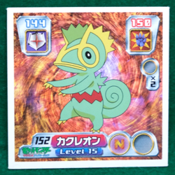 Kecleon 2003 Vintage Pokemon Seal Sticker No.152 Nintendo Gamefreak Japanese F/S - Image 1