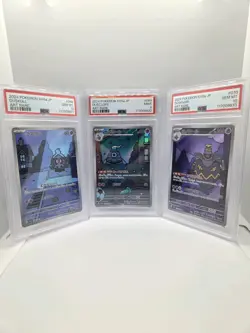 2024 POKEMON SV6A JP DUSKULL DUSCLOPS DUSKNOIR PSA GRADED LOT 9 AND 10 - Image 1