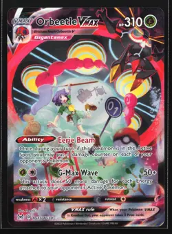 Pokemon Orbeetle VMAX TG13 Lost Origin Trainer Gallery Ultra Rare Holo NM - Image 1