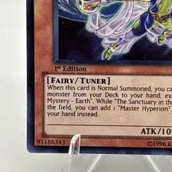 Yugioh The Agent Of Mystery - Earth SDLS-EN002 Super Rare 1st Ed NM - Image 4