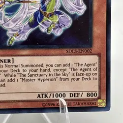 Yugioh The Agent Of Mystery - Earth SDLS-EN002 Super Rare 1st Ed NM - Image 5