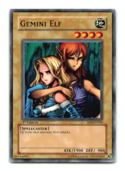 Gemini Elf - SD6-EN004 1st Edition - YuGiOh-LP - Image 1