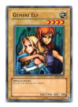 Gemini Elf - DB2-EN094 - YuGiOh-LP - Image 1