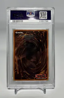 Heavily Faded White Hole TP1-005 Super Rare English Yugioh PSA Near Mint 8 - Image 4