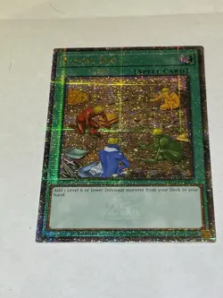 Yugioh Fossil Dig - RA01-EN053 - Quarter Century Secret Rare NM - Image 1