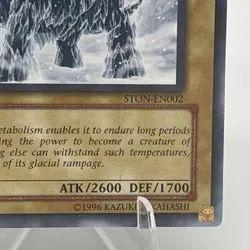 Frostosaurus WISU-EN008 Rare 1st Edition Near Mint Yugioh DNA GAMES - Image 5