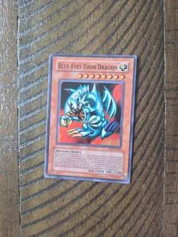 YUGIOH Blue-Eyes Toon Dragon (DB1-EN066) - Super Rare - Image 1