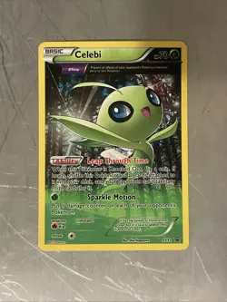 Pokemon TCG Celebi XY Black Star Promos Holo Card XY93 - Image 1